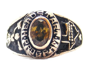New 2022 HEADSTART Graduation Rings.925 Sterling Silver (Any Size, Color, and Stone)