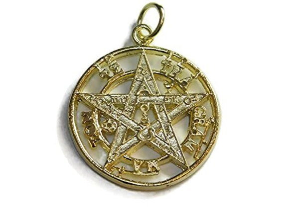 Tetragrammaton gold pendant deals