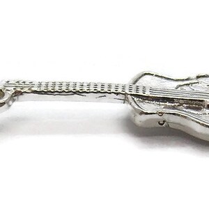 Fiddle Violin Pendant Charm .925 Sterling Silver image 2