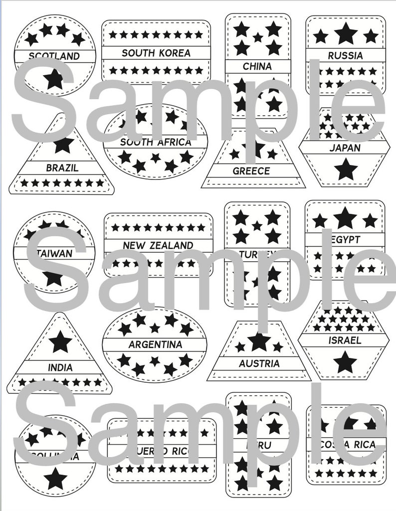 Printable Passport for Kids for Pretend Play Travel and - Etsy