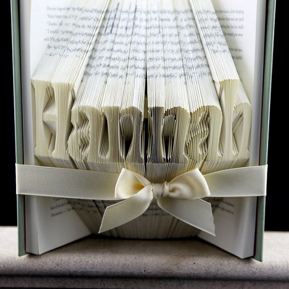 Harry Potter Baby Nursery Decor Folded Book Sculpture Baby Etsy