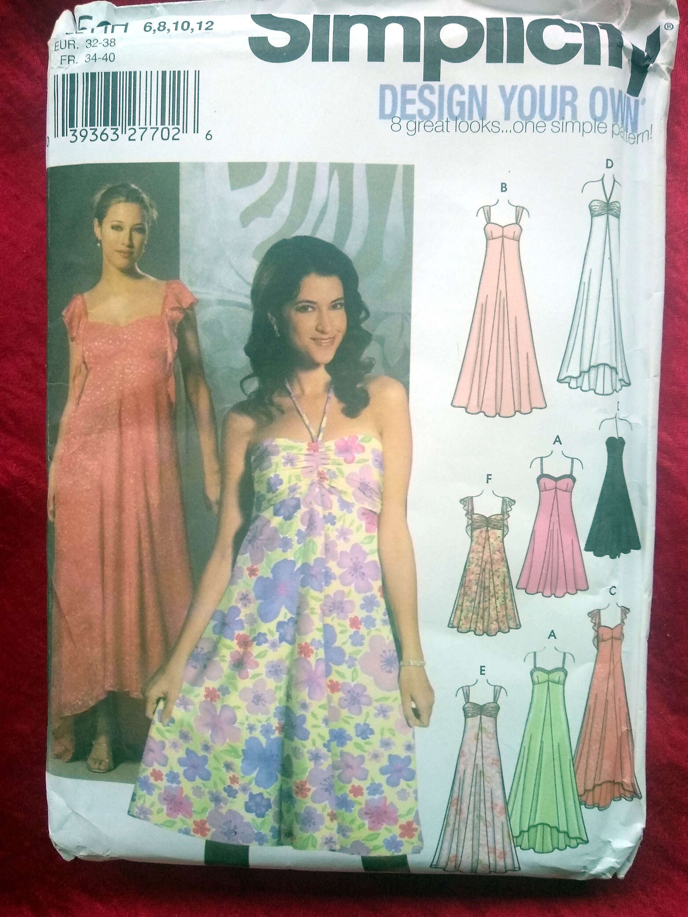 Simplicity 5044 Design Your Own Prom 