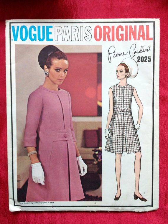 Vogue Paris Original mod coat dress pattern 2025 by Pierre | Etsy