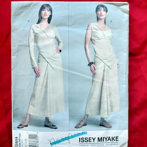 Vogue_V2814 Issey Miyake separates pattern RARE Sizes 12-16 B 34-38 UNCUT