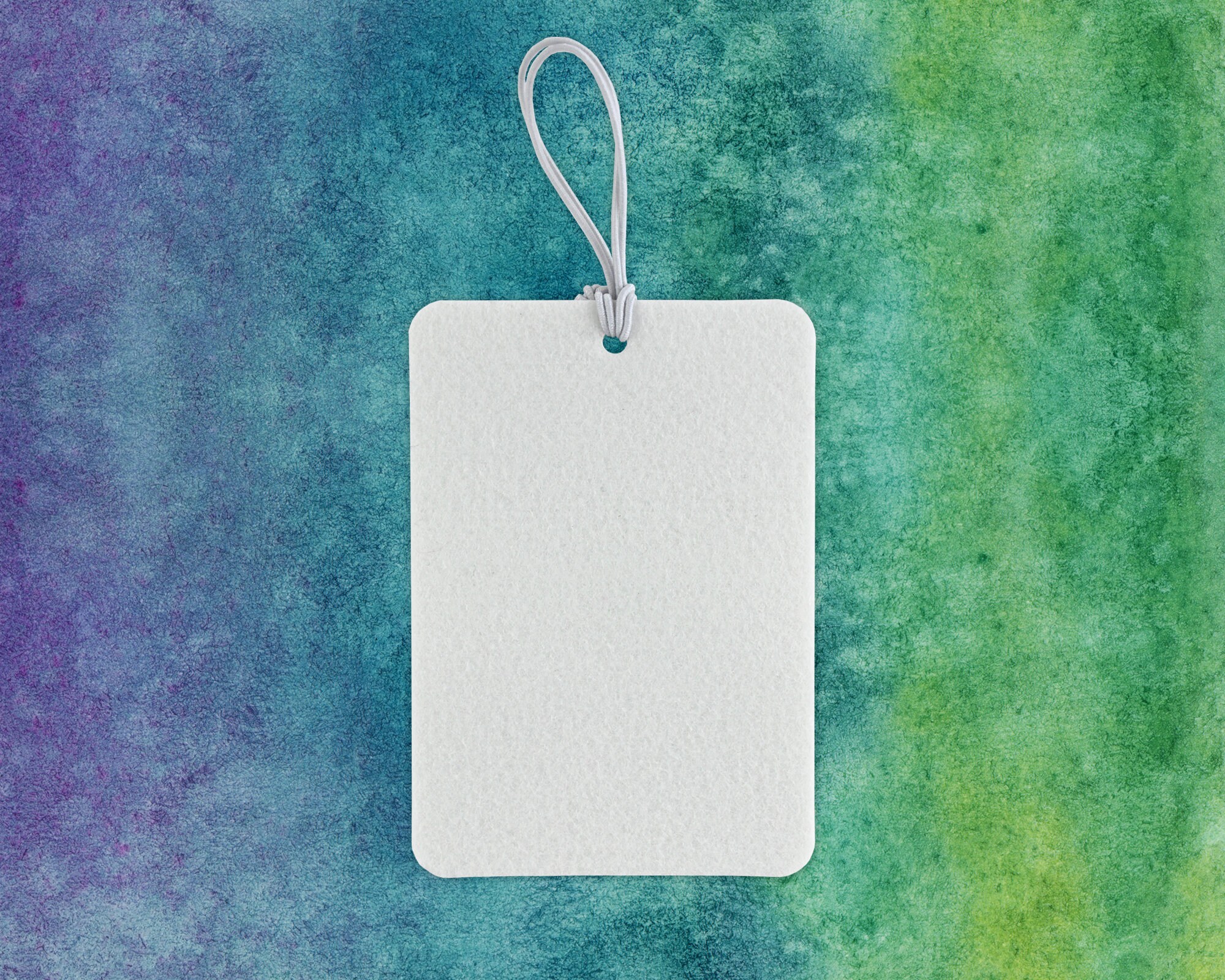 Template for a Felt Rectangle Air Freshener for Corel