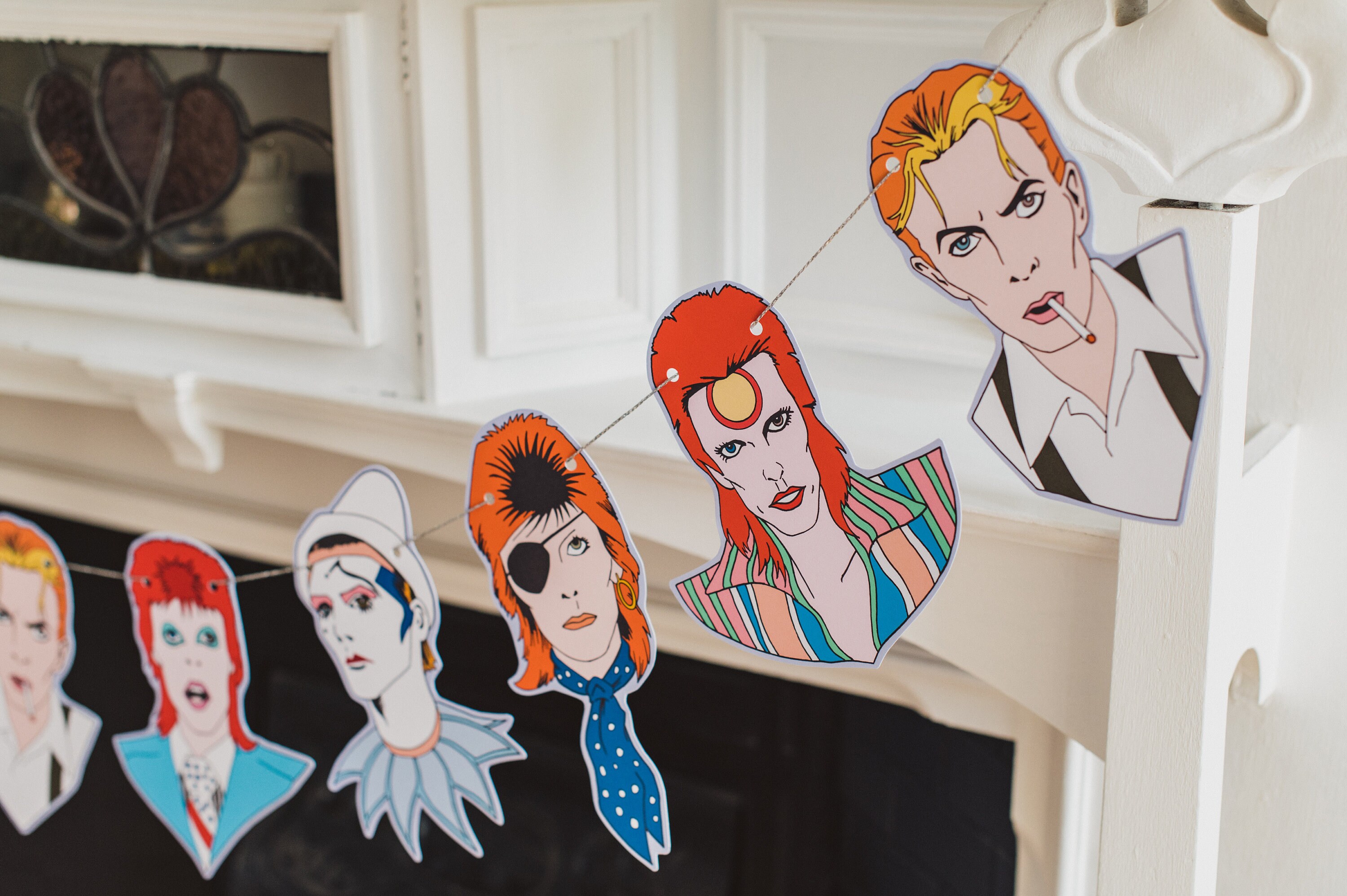 Ziggy Garland, Party Decor, Glam Rock, Plastic Free Christmas
