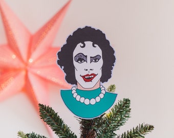 Rocky Horror Picture Show Tree Topper: Kitsch Christmas Decor (Digital Download)