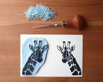 The Giraffe - Original Handprint