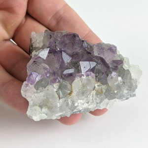 Amethyst Natural Crystal Clusters Gemstone Display Specimen Mineral Decor B-Grade