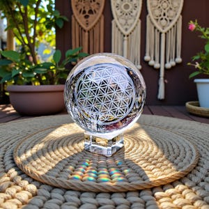 Crystal Flower Stand - Etsy