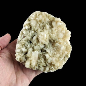 Stilbite In Matrix (4.8&quot;) Zeolite Crystal Druze Display Specimen Rocks Minerals Home Decor India