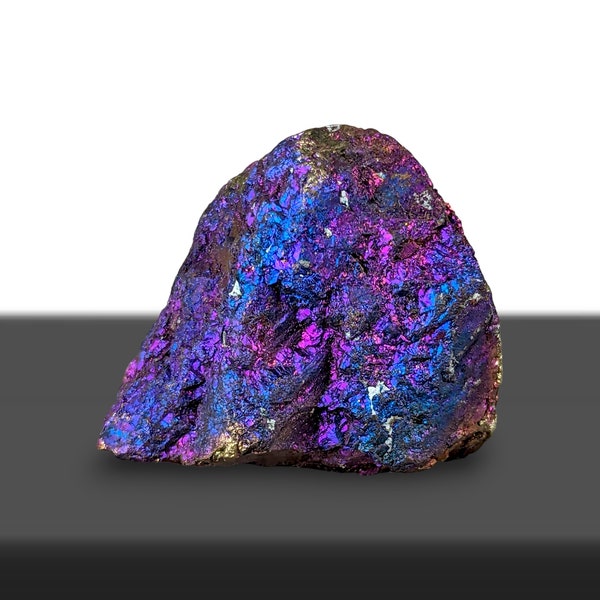 Peacock Ore 2" Chalcopyrite Bornite Iridescent Display Rocks Mineral Specimen Crystals - Mexico