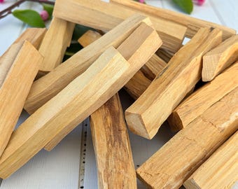 Palo Santo Sticks 4 ”natürliches Räucherstäbchen für Reinigung, Meditation & Energieheilung Nachhaltiges heiliges Holz