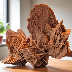 Desert Rose Gypsum 10.5" Long Crystals Decor Specimen Selenite Flower Mineral Cluster Mexico 7.6 Lb