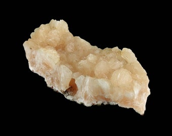 Stilbite In Matrix (5.5") Zeolite Crystal Druze Display Specimen Rocks Minerals Home Decor India