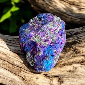 Peacock Ore Crystal Specimen Chalcopyrite Bornite Iridescent Minerals From Mexico