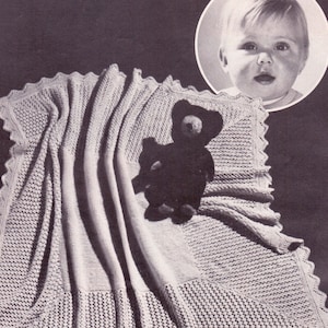 Knitted Delicately Patterned Lace Shawl Baby Showers, Christmas, Christening, Baptism, Birthday, Mother&#39;s Day, PDF Digital Download, DIY
