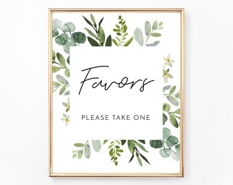 Food Sign Printable Floral Wedding Bridal Shower Baby | Etsy