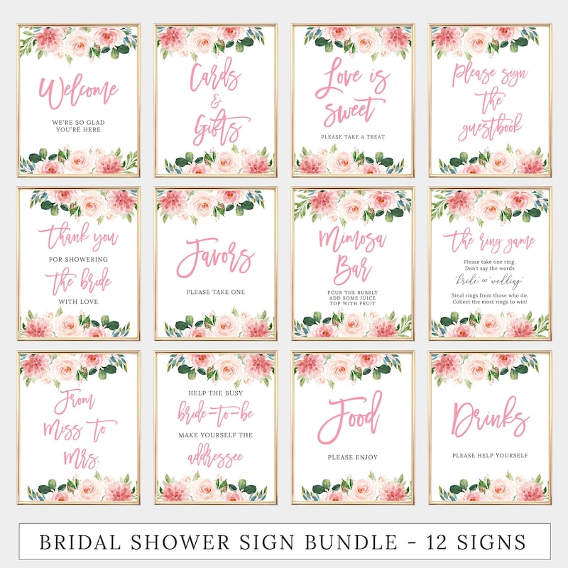 Bridal Shower Sign - Etsy