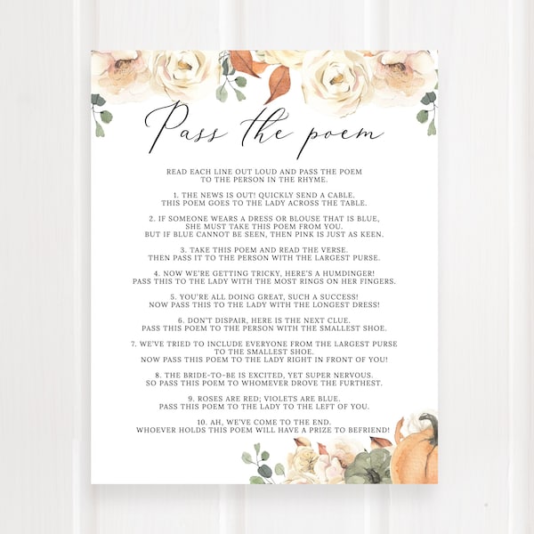 Pass the Prize Bridal Shower - Etsy