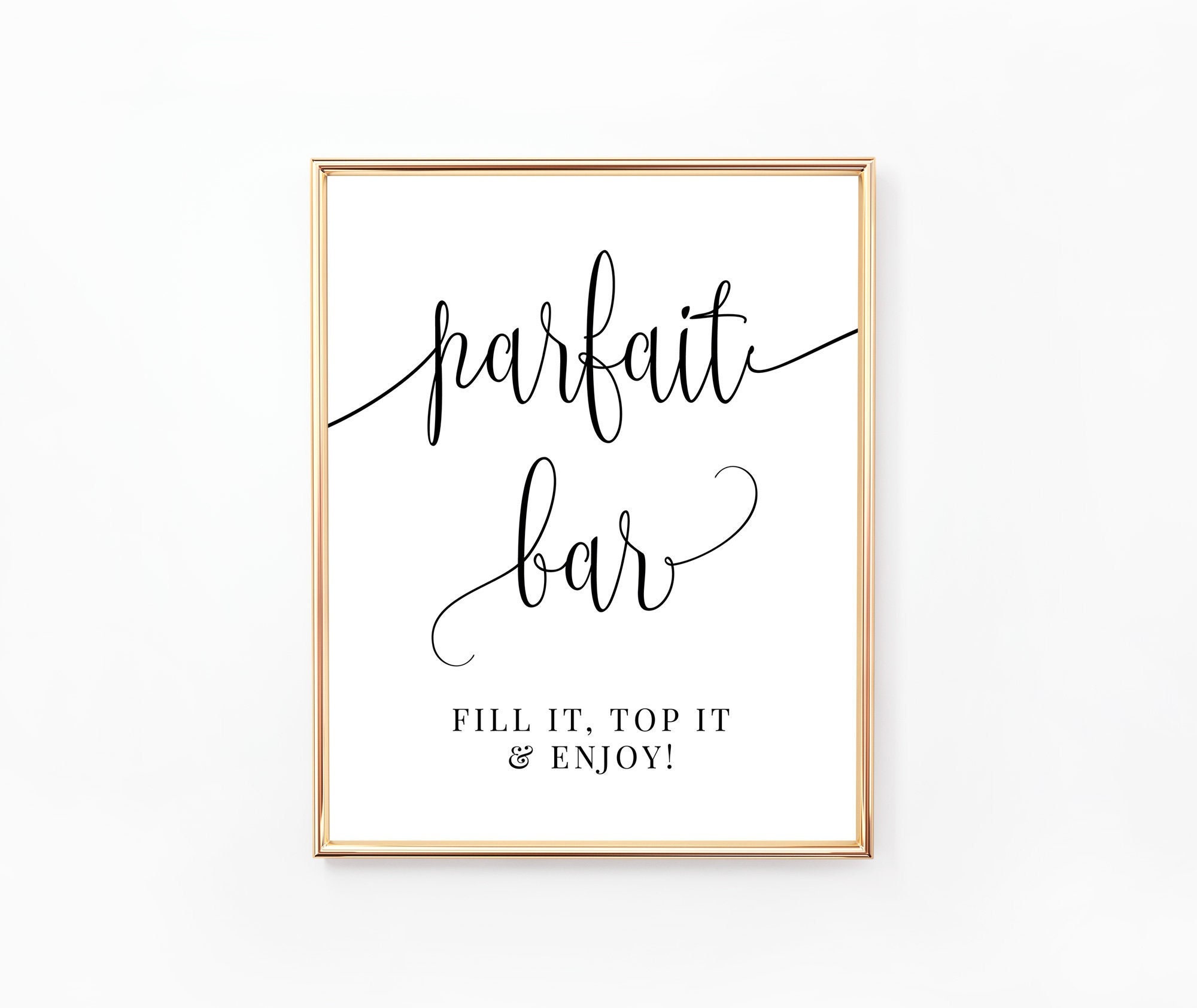 Yogurt Parfait Bar Free Printable Sign Yogurt Parfait Bar Free Printable Sign