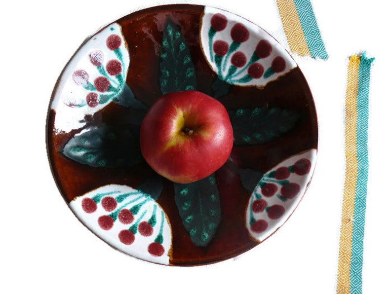 Wall plates for hanging Decorative plates with floral Etsy