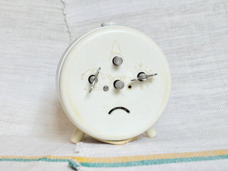 Wind up Alarm Clock Mechanical Desk Clock Loud Alarm Clock Etsy