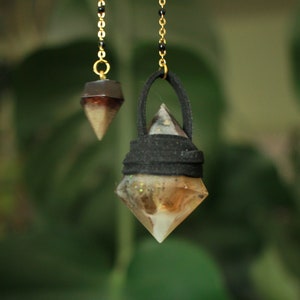 Magical Pendulum: Handpoured Resin / Lucky Charm With Pouch And Card 11 image 1