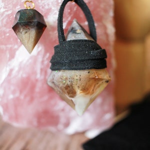 Magical Pendulum: Handpoured Resin / Lucky Charm With Pouch And Card 11 image 3