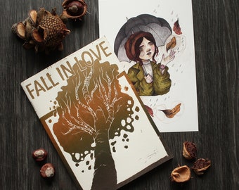 Fall In Love - Illustration & Design Zine About Autumn