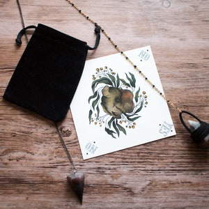 Magical Pendulum: Handpoured Resin / Lucky Charm With Pouch And Card 11 image 10