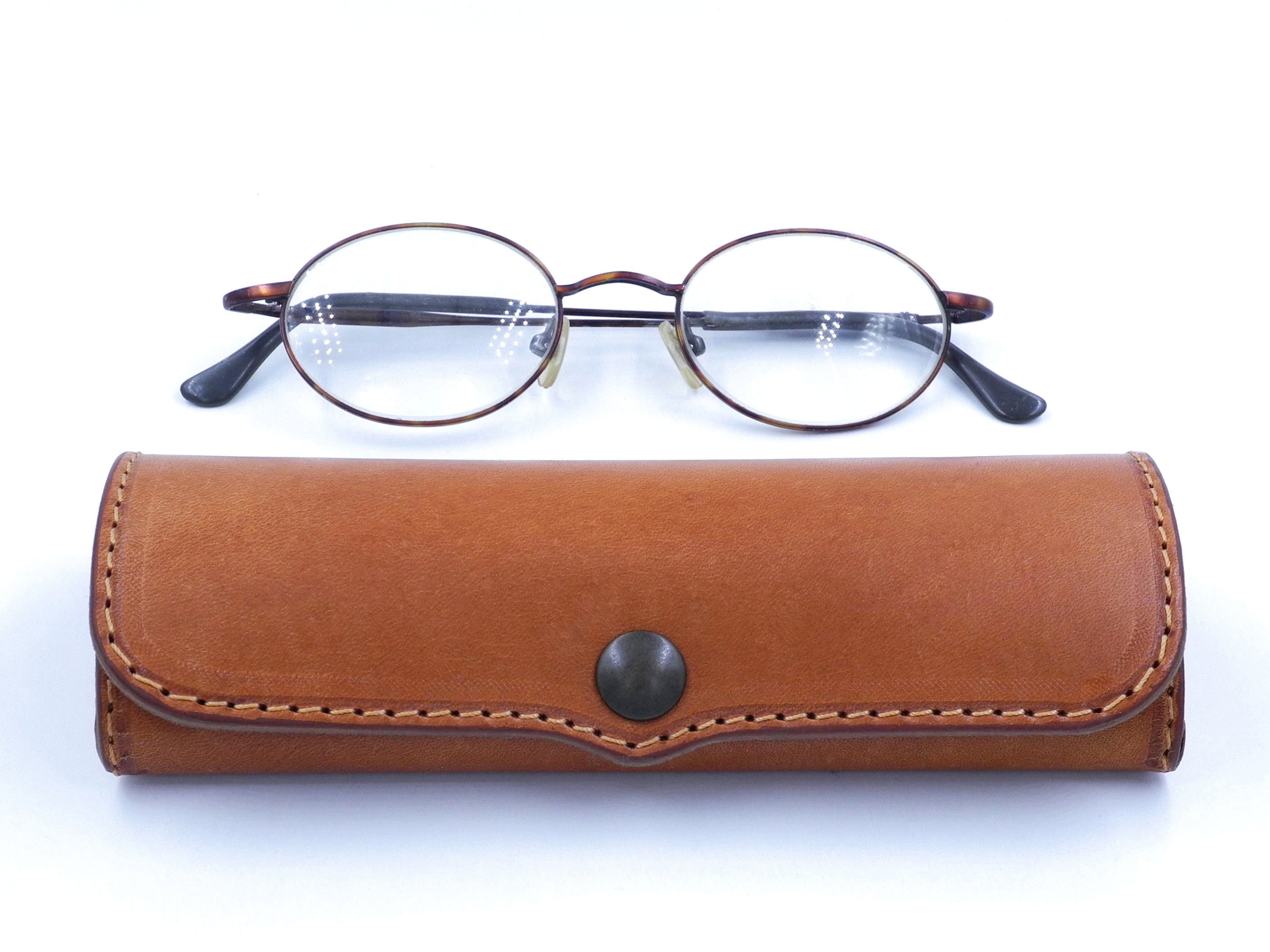 Glasses Case Gift for Her Handmade Eyeglass Case Leather Etsy UK