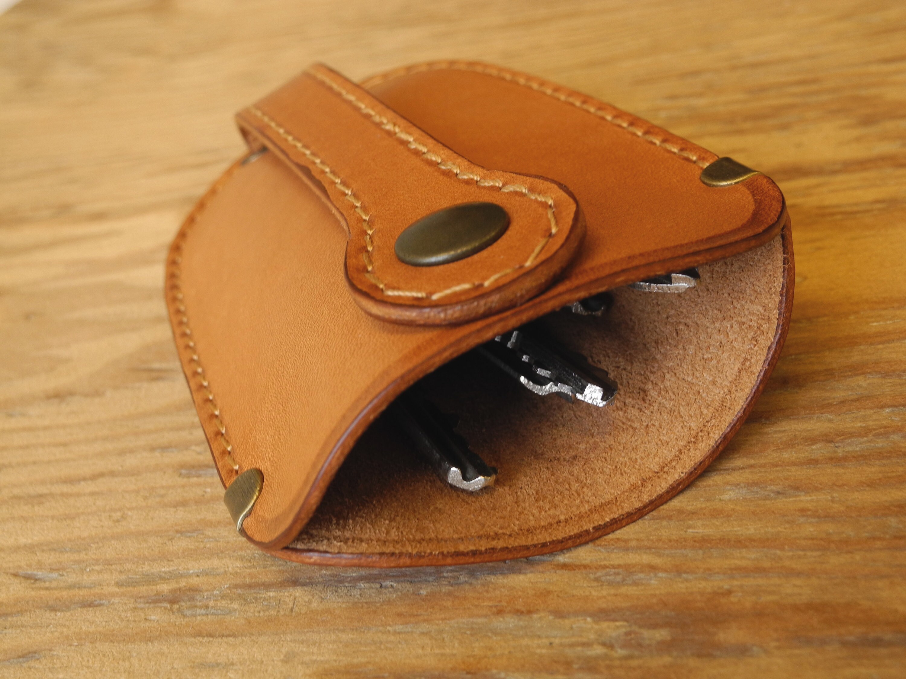 Bell Key Case Key Chain Leather Key Fob Leather Key Ring Etsy UK