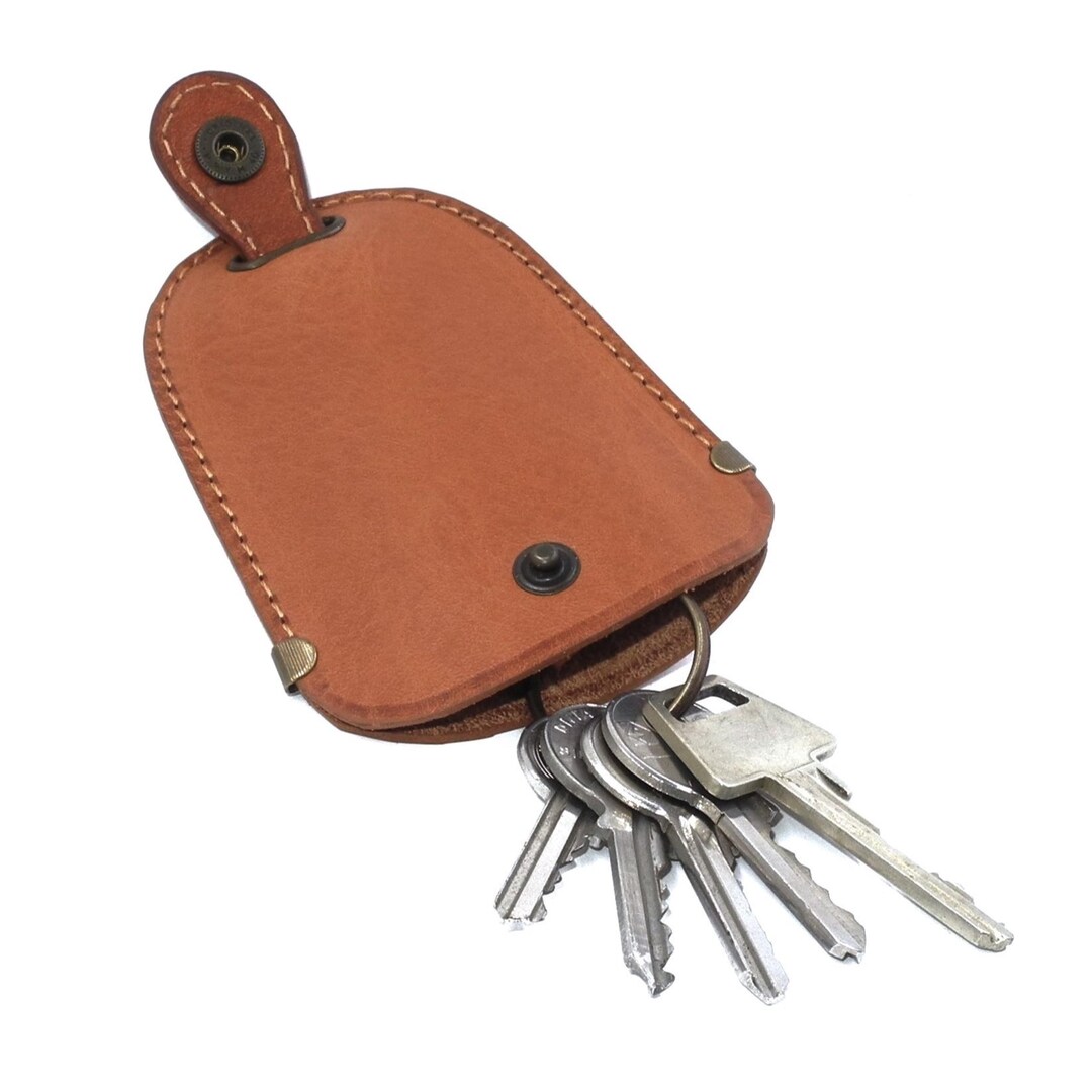 Mini Bell Rope Key Flob Personalized Tuscan Leather Bell Key Holder, Handmade Key Fob - Etsy