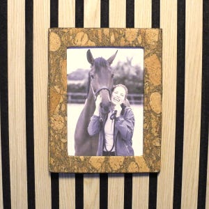 Cork Photo Frame: Eco-Friendly Vegan Picture Frame (5.1x7.0 in / 13x18 cm )