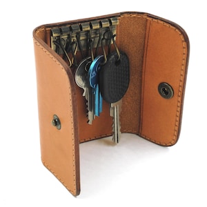 Llavero de cuero, llavero de cuero, llavero de cuero, llavero, estuche para llaves de cuero, estuche para llavero, estuche para llavero, billetera para llavero