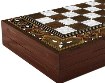 Imperial Crystal 3 in 1 Game Set Chess Checkers Backgammon for sale online 