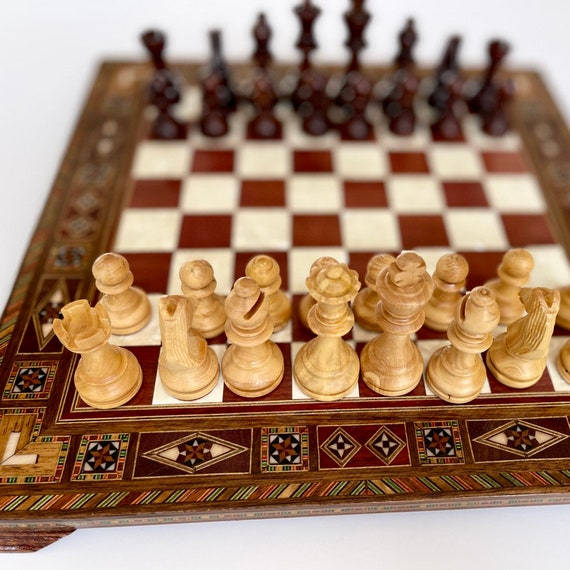 Rolz Chess & Checkers Set