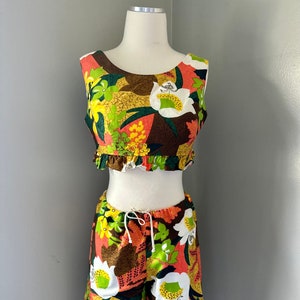 1960s Kamehameha Miss Hawaii Two Piece Set Etsy