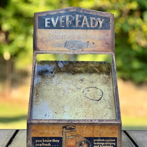 Vintage Eveready Battery Display - Etsy