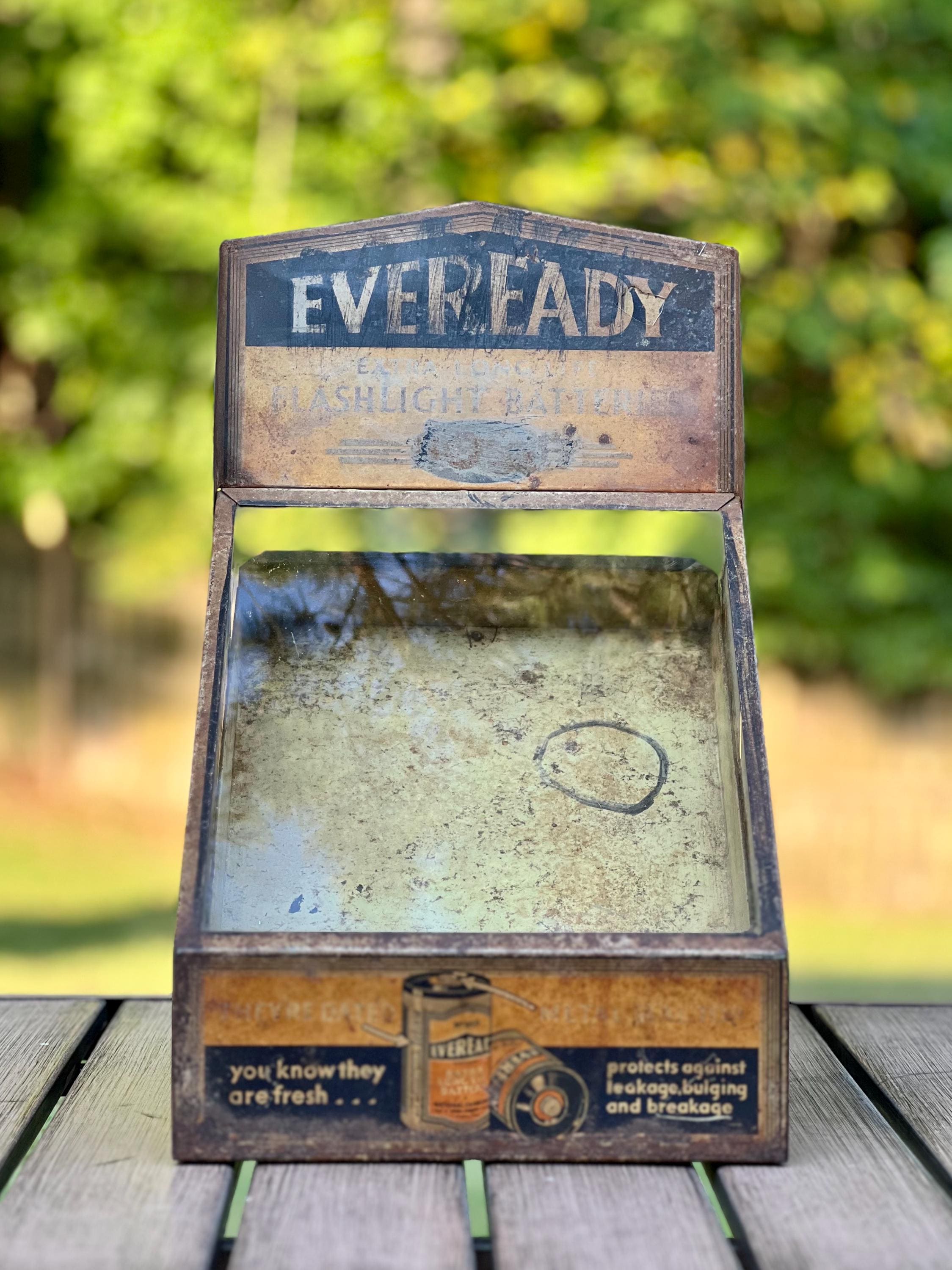 Vintage Eveready Battery Display - Etsy