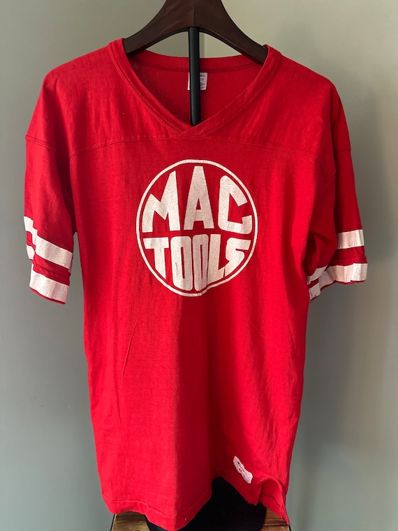 80s Champion MAC Tools Jersey Style Tshirt
