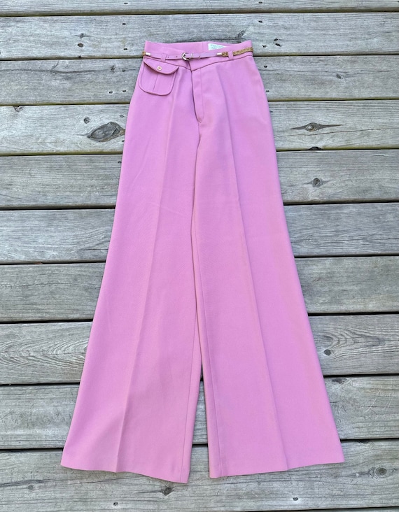 Vtg 60/70s Sears Jr Bazaar Pink Pants