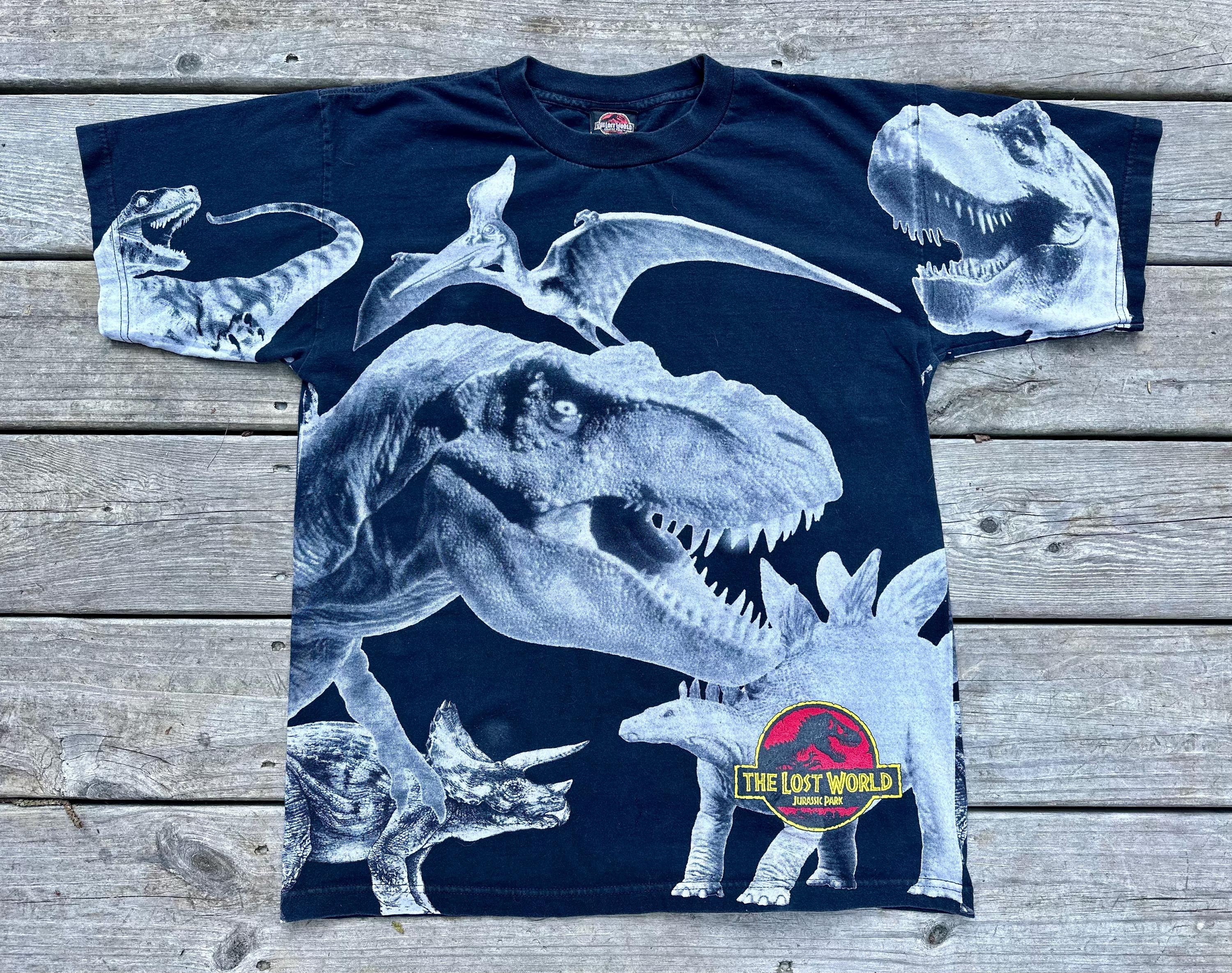 Vtg Lost World Jurassic Park Tshirt - Etsy