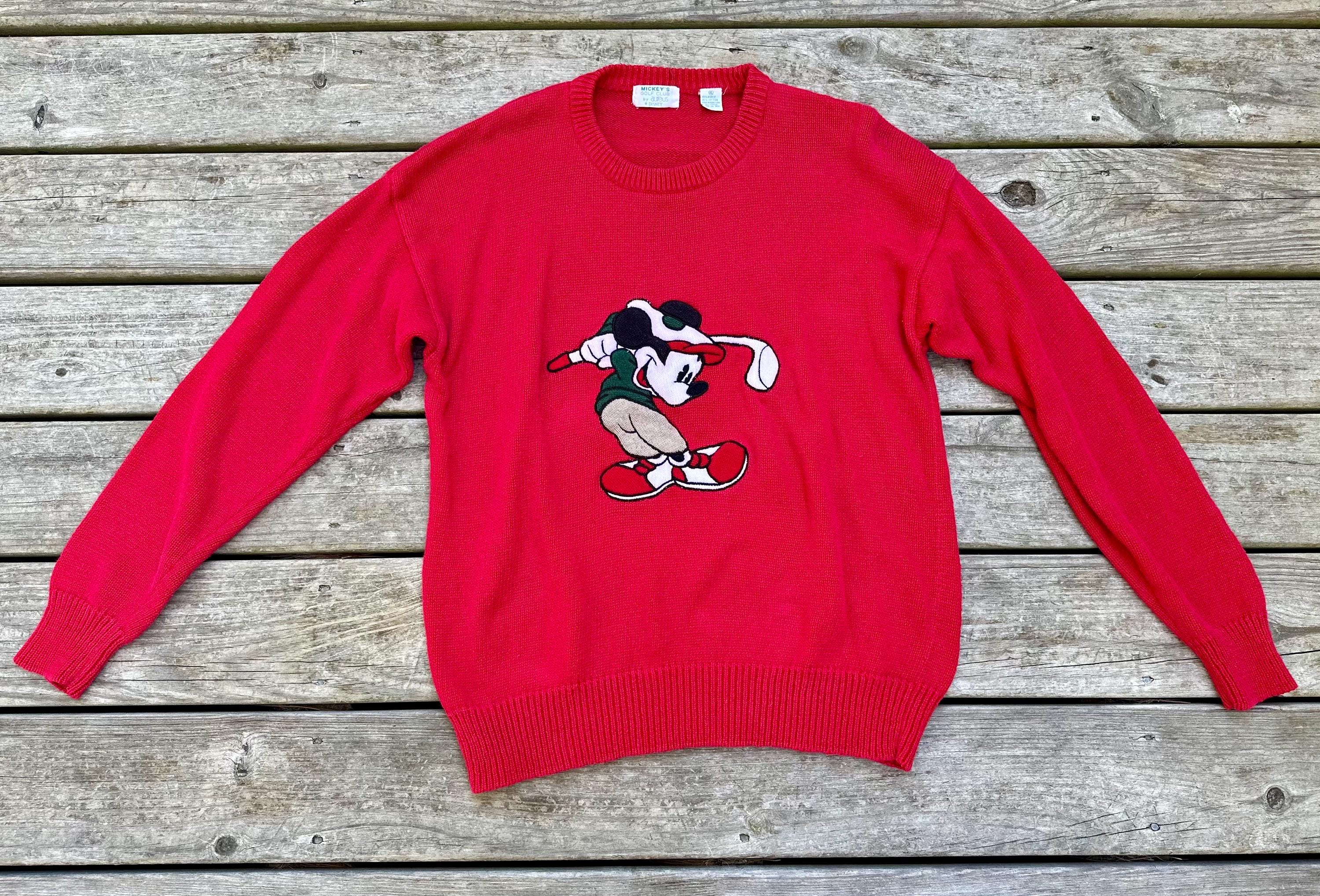 90s Mickeys Golf Club Sweater - Etsy