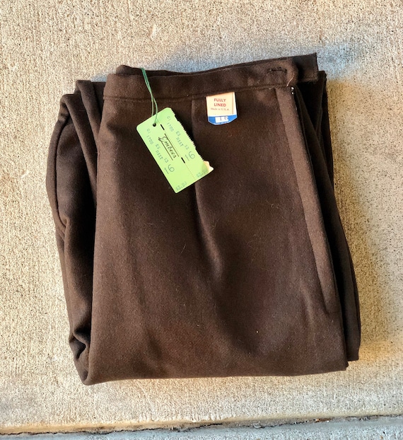 1940s NOS Embees Lined Wool Pants