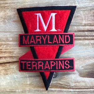 NOS Vintage Maryland Iron On Patch