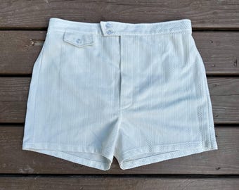 1960/70s Hansley of Miami White Shorts