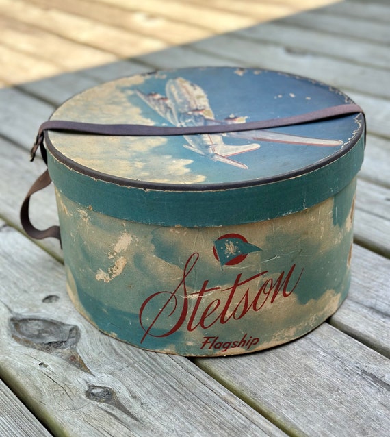 Vintage Stetson Flagship Hat Box