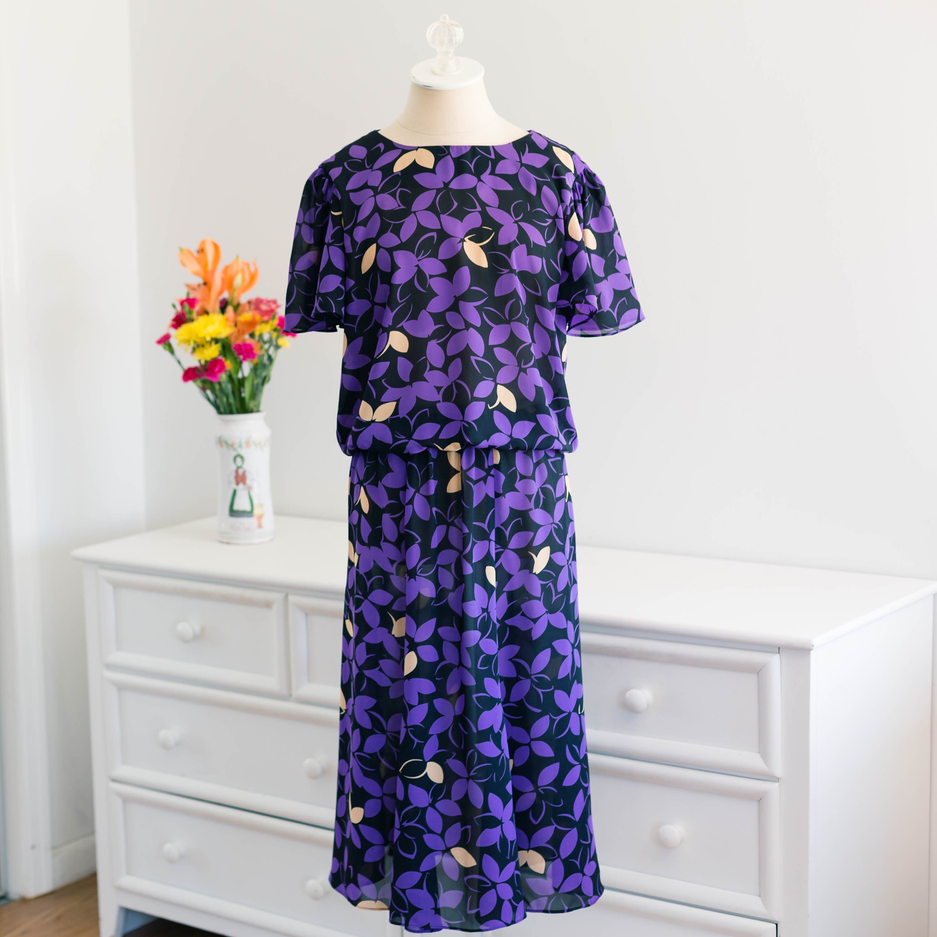 Purple Funeral Dress - Etsy